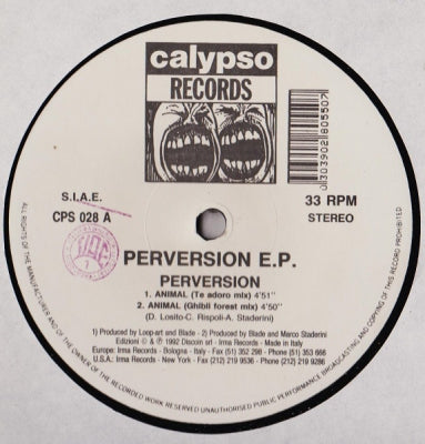 PERVERSION / DIAPOX - Perversion E.P.