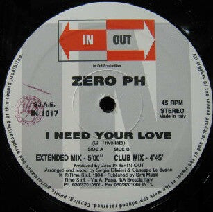 ZERO PH - I Need Your Love