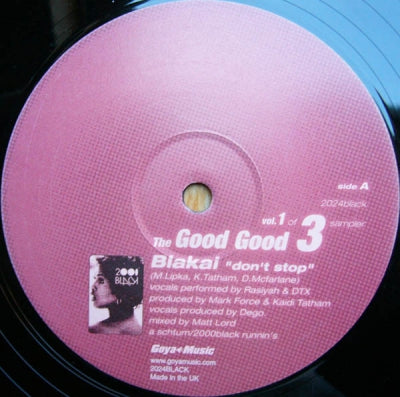BLAKAI / CAPITOL A - The Good Good Vol. 1 Of 3 Sampler