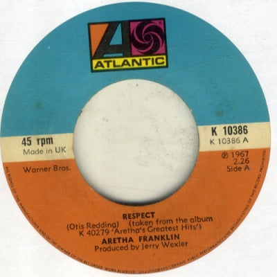 ARETHA FRANKLIN - Respect / I Say A Little Prayer / Rock Steady
