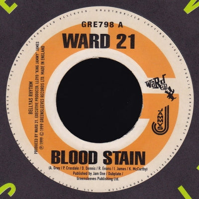 WARD 21 / HAWKEYE - Blood Stain / Mix Up Time