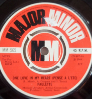 PAULETTE - One Love In My Heart (Pense A L'Ete)