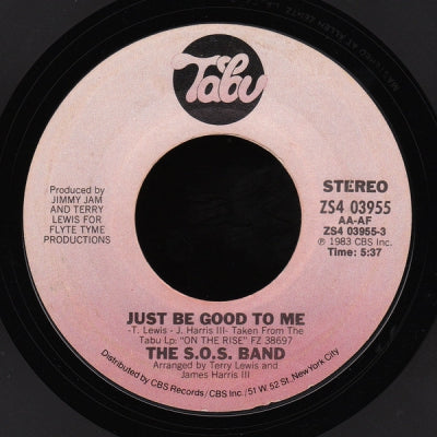 S.O.S. BAND  - Just Be Good To Me