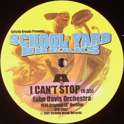 JOHN DAVIS ORCHESTRA / ALVIN CASH - I Can't Stop / Keep On Dancing