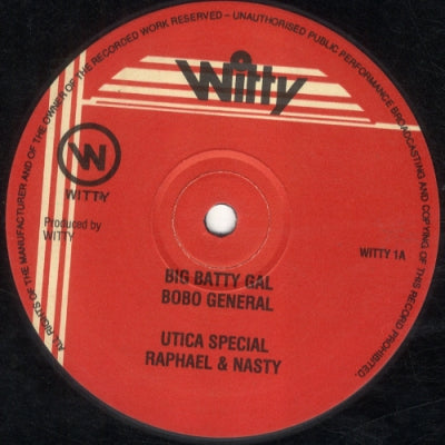 BOBO GENERAL / ECHO MINOTT - Big Batty Gal / What A Heat