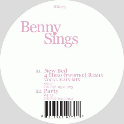 BENNY SINGS - New Bed / Party