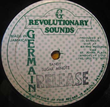 SUGAR MINOTT - Sandy