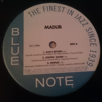 MADLIB - Slim's Return