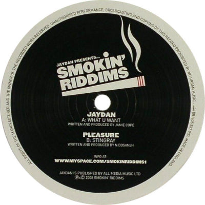 JAYDAN / PLEASURE - What U Want / Stingray