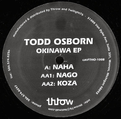 TODD OSBORN - Okinawa EP
