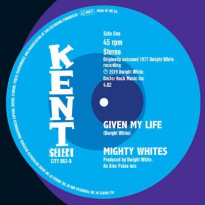 MIGHTY WHITES / JACQUELINE JONES - Given My Life / A Frown On My Face