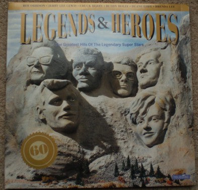 VARIOUS ARTISTS - Legends & Heroes (The Greatest Hits Of The Legendary Super Stars)