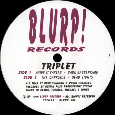 TRIPLET - Move It Faster