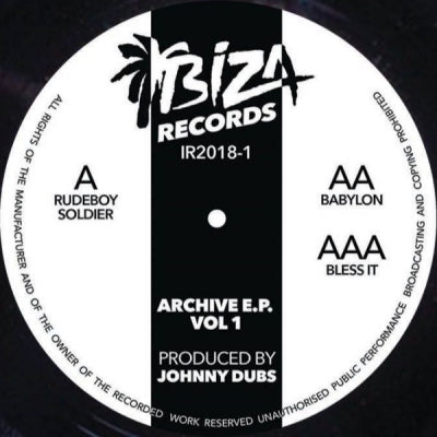 JOHNNY DUBS - Archive Vol 1