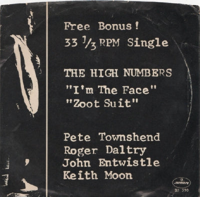THE HIGH NUMBERS (THE WHO) - I'm The Face