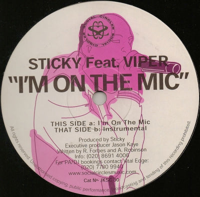 STICKY FEAT. VIPER - I'm On The Mic