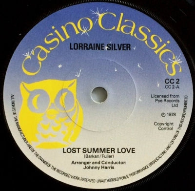 LORRAINE SILVER - Lost Summer Love