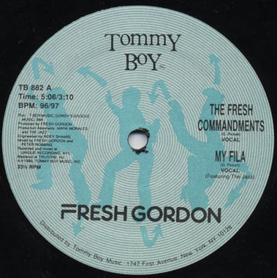 FRESH GORDON - The Fesh Commandments / My Fila