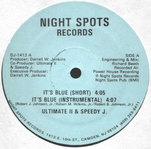 ULTIMATE II & SPEEDY J - It's Blue / Vicky Love