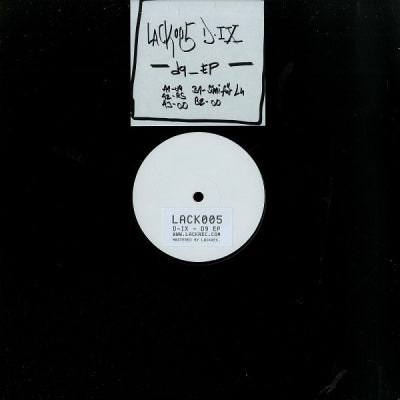 D-IX - D9 EP