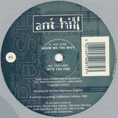 ANT HILL - Show Me The Way / Into The Fire