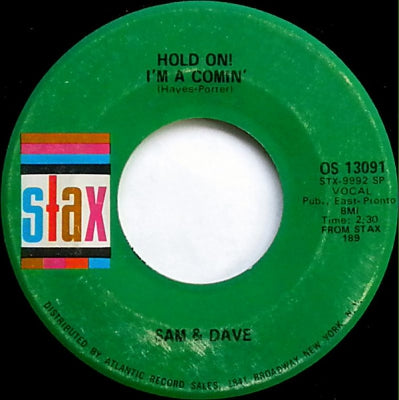 SAM & DAVE - Hold On, I'm Comin'