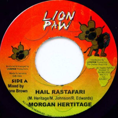 MORGAN HERTITAGE / MARIA - Hail Rastafari / Ask Heaven For Love