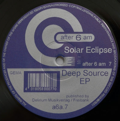 SOLAR ECLIPSE - Deep Source EP