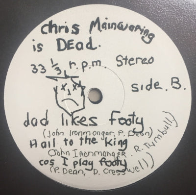 TOUGH TROUBLES / CHRIS MAINWARING IS DEAD - Pious Hat