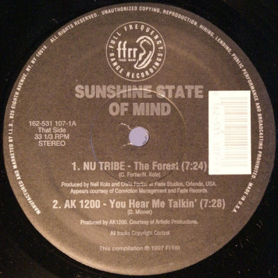 VARIOUS - Sunshine State Of Mind