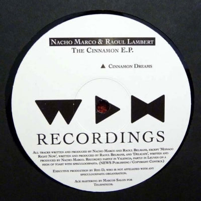 NACHO MARCO & RAOUL LAMBERT - The Cinnamon E.P.