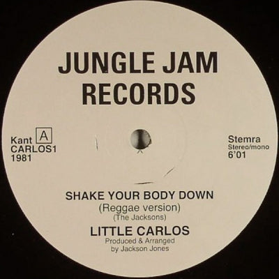 LITTLE CARLOS / JACKSON JONES - Shake Your Body Down / Put Your Pants On
