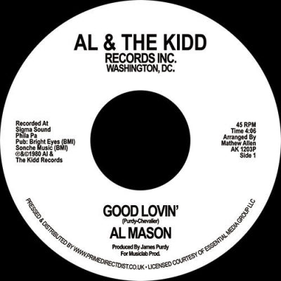 AL MASON - Good Lovin’ / We Still Could Be Together