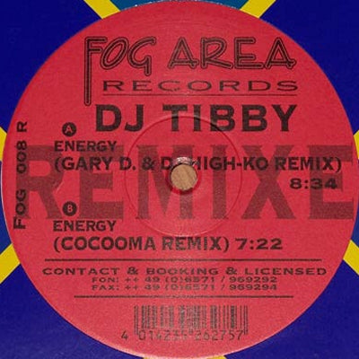 DJ TIBBY - Energy (Remixes)