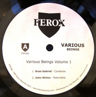 RUSS GABRIEL / JOHN SHIMA / LEE HOLMAN / MILES ATMOSPHERIC - Various Beings Volume 1