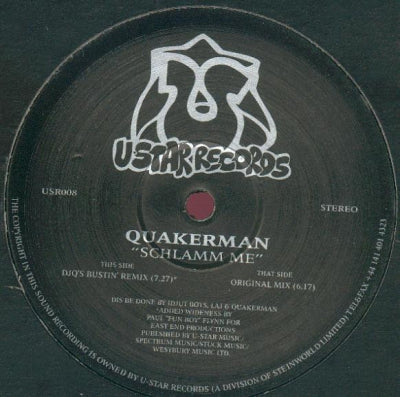 QUAKERMAN - Schlamm Me