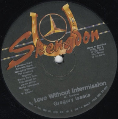 GREGORY ISAACS / LLOYD PARKES & WE THE PEOPLE - Love Without Intermission