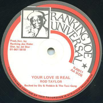 ROD TAYLOR / LEROY SIBBLES - Your Love Is Real/I Don't Know