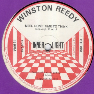WINSTON REEDY - Need Some Time To Think / Message To Father