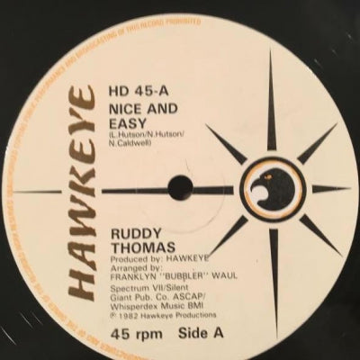 RUDDY THOMAS / SOUND INC. - Nice And Easy / Groovy Feeling