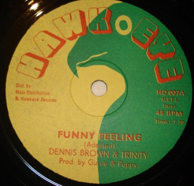 DENNIS BROWN & TRINITY - Funny Feeling
