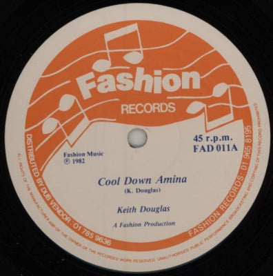 KEITH DOUGLAS - Cool Down Amina