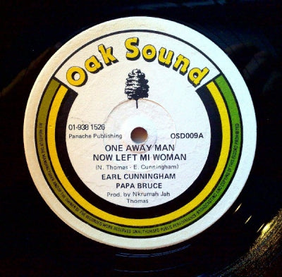 EARL CUNNINGHAM & PAPA BRUCE / JAH THOMAS - One Away Man Now Left Mi Woman