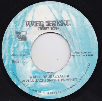 VIVIAN JACKSON / THE PROPHET - Walls Of Jerusalem / Version