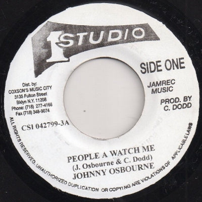 JOHNNY OSBOURNE - People A Watch Me