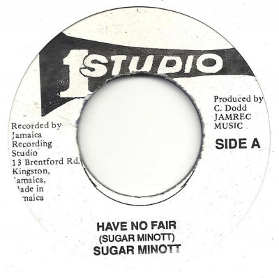 SUGAR MINOTT - Have No Fair