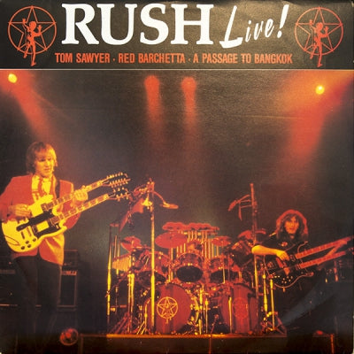 RUSH - Live! ( Tom Sawyer, Red Barchetta, A Passage To Bangkok )