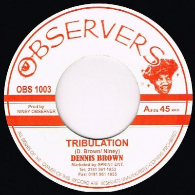 DENNIS BROWN - Tribulation / Africa