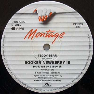 BOOKER NEWBERRY III  - Teddy Bear / Love Town (Froggy Mix)