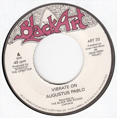 AUGUSTUS PABLO - Vibrate On